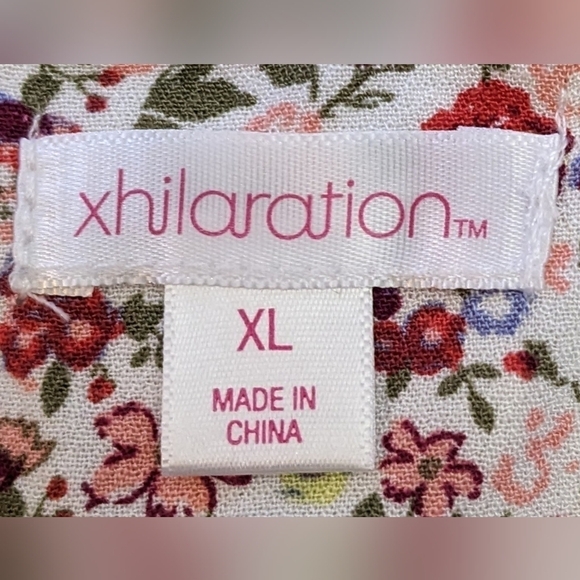 Pre-owned xhilaration short sleeve short dress size extra large, TF - Picture 2 of 4